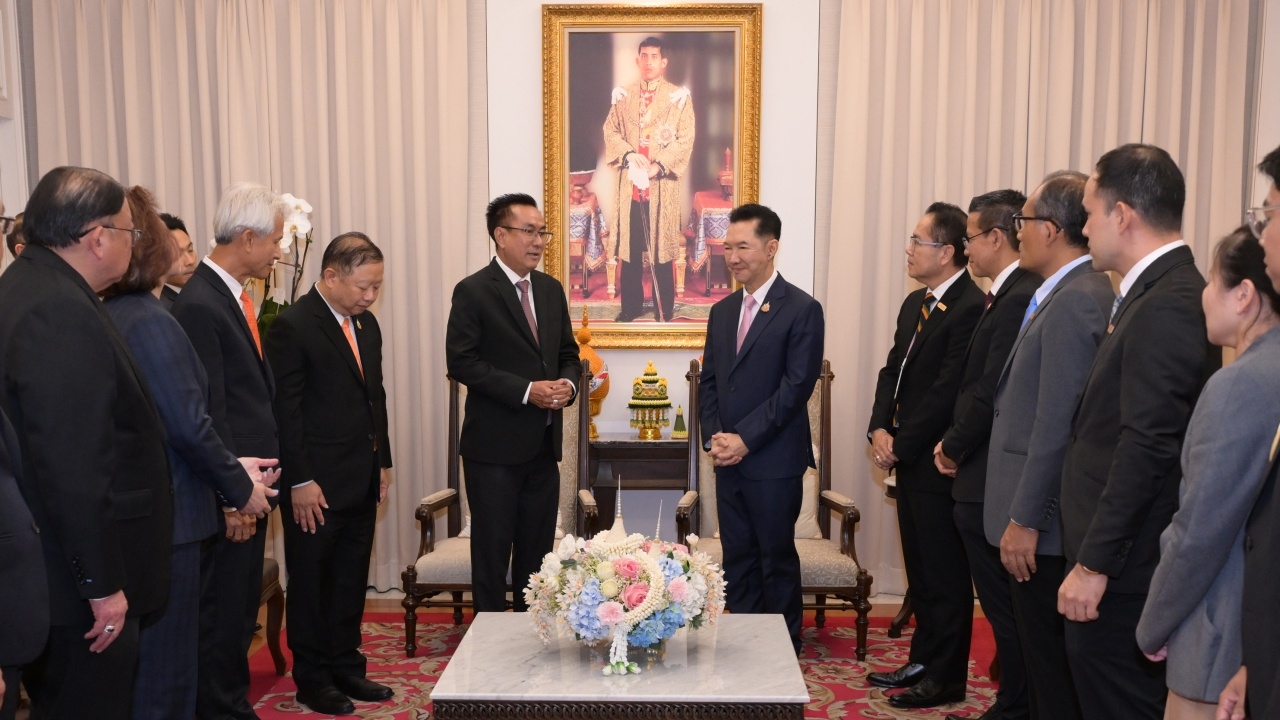 อัยการสูงสุดเข้าแสดงความยินดีกับประธานศาลฎีกา คนที่ 51 เนื่องในโอกาสเข้ารับตำแหน่ง