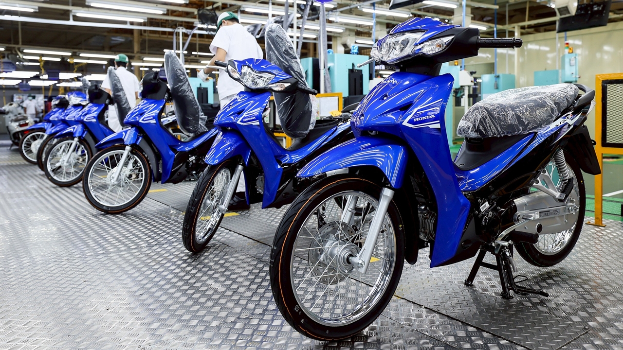 พาไปชมโรงงานผลิตมอเตอร์ไซค์ฮอนด้าสุดทันสมัย 1 วันผลิตจยย.ได้มากสุด 6,600 คัน