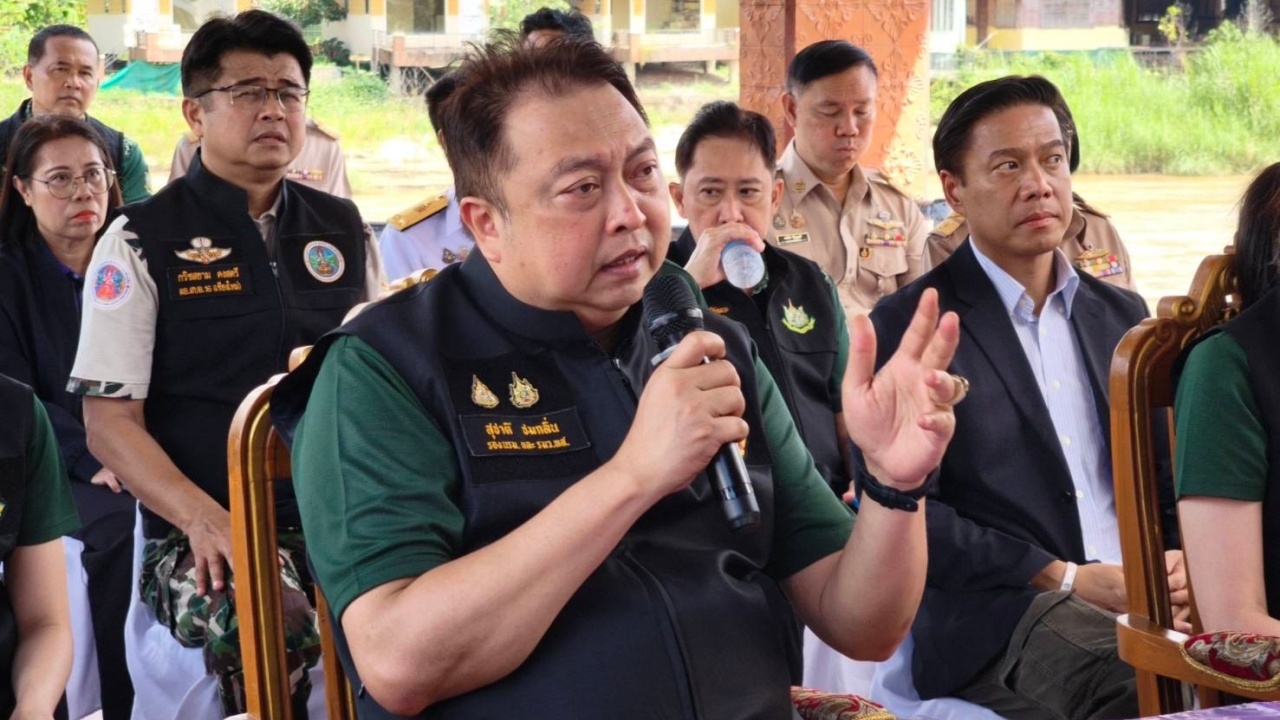 "สุชาติ" ลงพื้นที่เชียงใหม่-เชียงราย ลุยแก้ปัญหาสารปนเปื้อน "แม่น้ำกก"