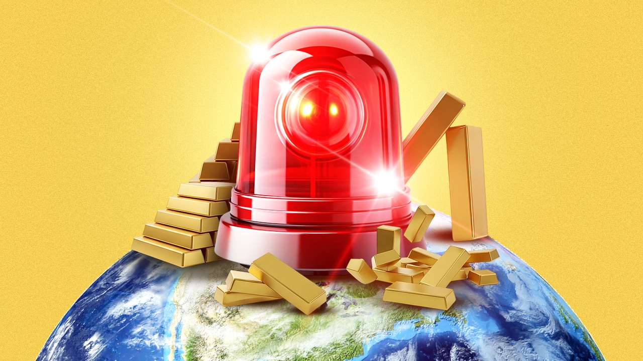 สัญญาณเตือนวิกฤติการเงินโลก? คนแห่ซื้อ “สินทรัพย์ปลอดภัย” ดันราคาทองคำพุ่งไม่หยุด