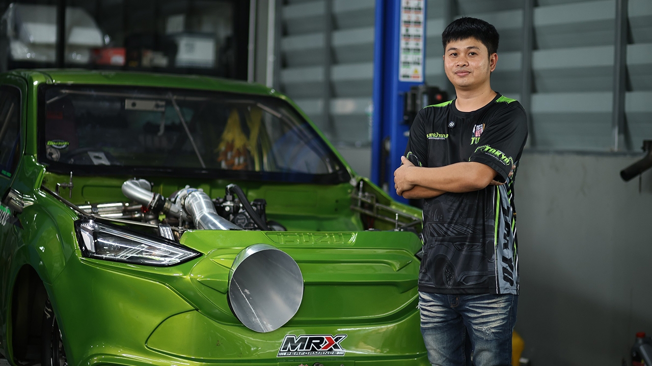 แบงค์ บ้านนา กระบี่มือหนึ่งเครื่องดีเซล Ddi MAXFORCE ทุกสนามคือประสบการณ์ชีวิต