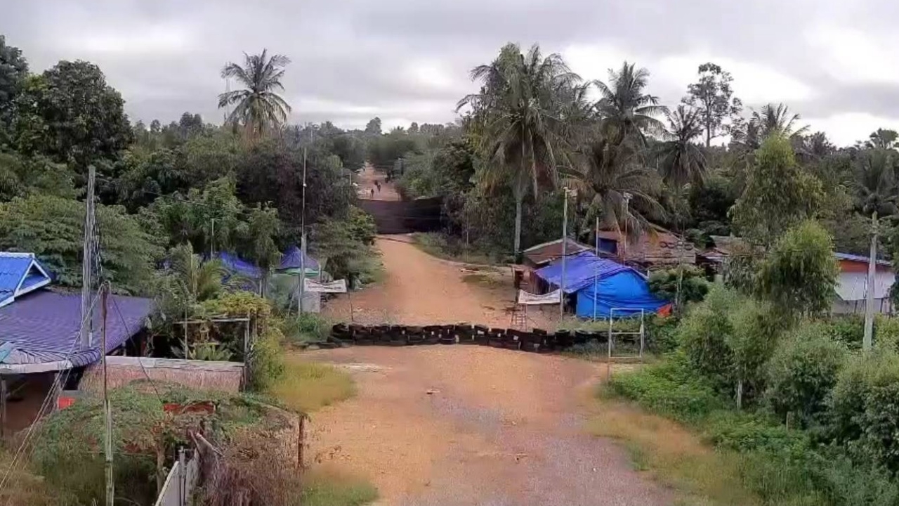 ชายแดนบ้านหนองจาน-หนองหญ้าแก้ว สงบนิ่ง ไร้กัมพูชาประชิดชายแดน