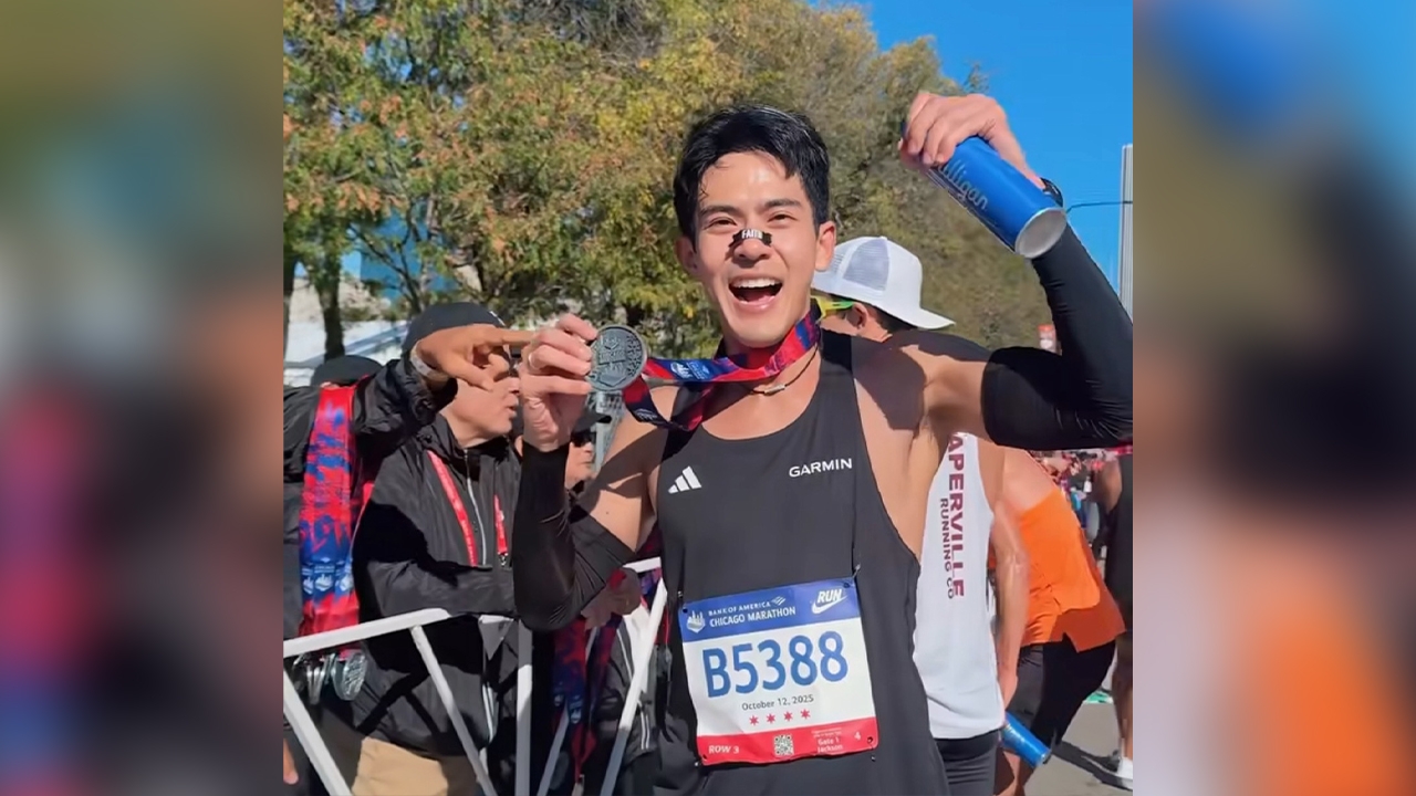 เต้ย พงศกร มาเหนือ ทำลายสถิติการวิ่งของตัวเองใน เมเจอร์ Chicago Marathon 2025 สำเร็จ