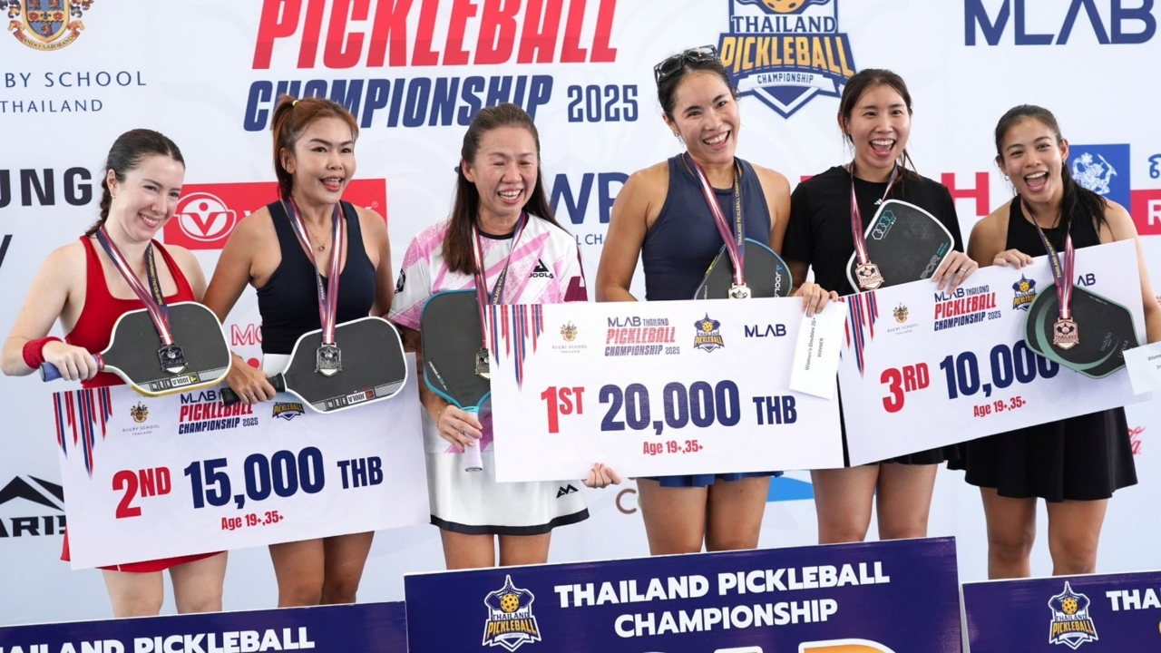 นักกีฬา 15 ชาติ ร่วมแข่งขัน ไทยแลนด์ พิคเคิลบอล แชมเปียนชิพ ครั้งแรก ในประเทศไทย 