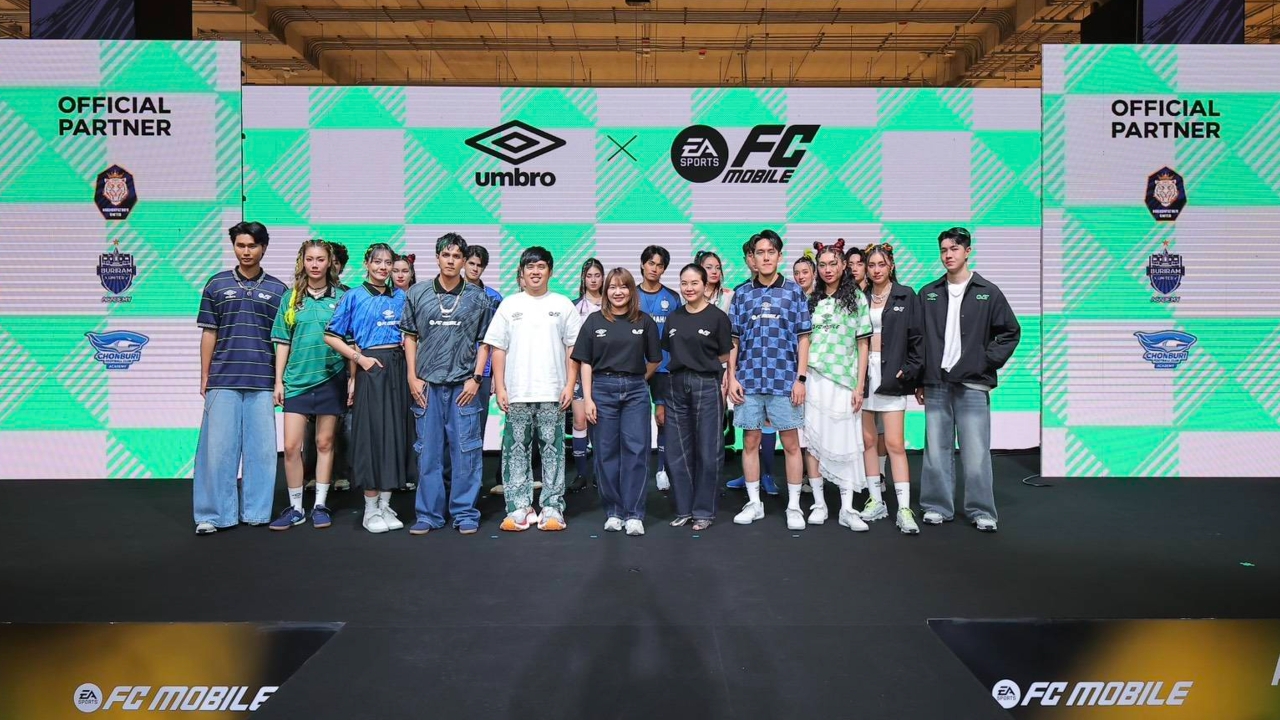 Umbro x EA FC Mobile เปิดคอลเลกชันเสื้อบอลยุค 90s พร้อมชุดแข่งสโมสรไทย ฉลองครบรอบ 2 ปี