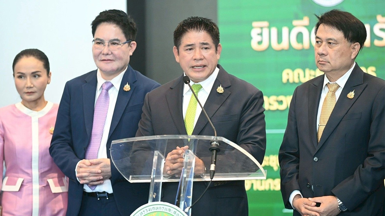 “ธรรมนัส” เดินหน้าสานต่อ 6 ภารกิจสำคัญ เร่งสางปัญหาราคาสินค้าเกษตรตกต่ำ