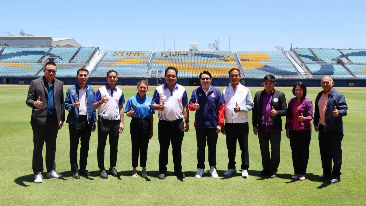 "ก้องศักด" นำทีมบุกสงขลา สำรวจความพร้อมก่อนเปิดฉาก "ซีเกมส์ 2025" มั่นใจจัด 10 ชนิดกีฬาผ่านฉลุย
