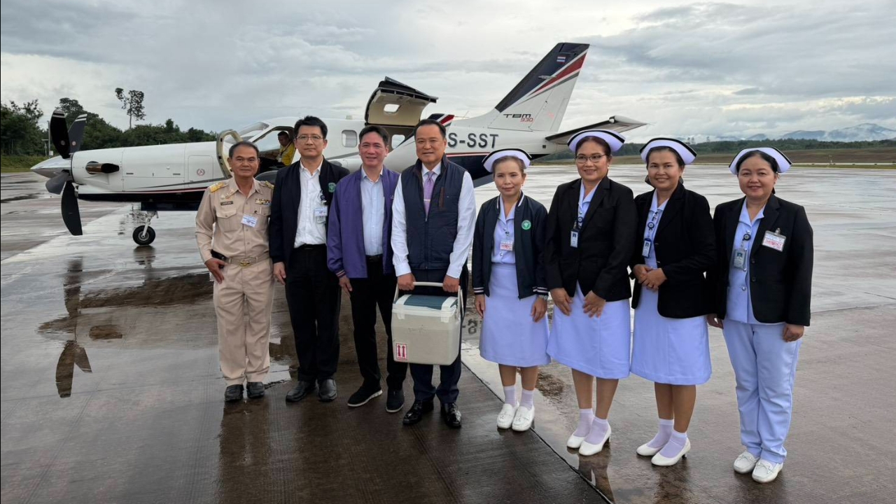 ภารกิจ "หัวใจติดปีก" สำเร็จ นายกฯ แฮปปี้ได้อวัยวะมาช่วยผู้ป่วยคนอื่นให้อยู่ต่อ 