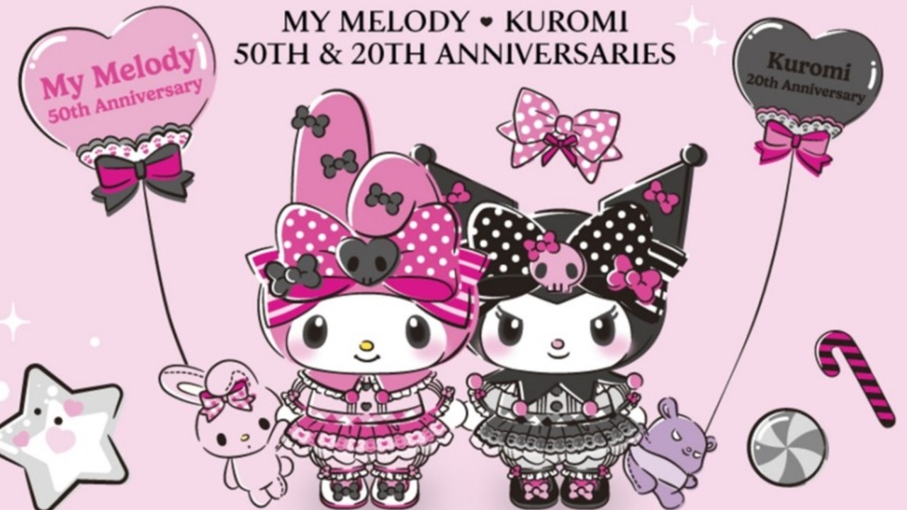 สาวกซานริโอห้ามพลาด งานฉลอง 50 ปี MY MELODY และ 20 ปี KUROMI 