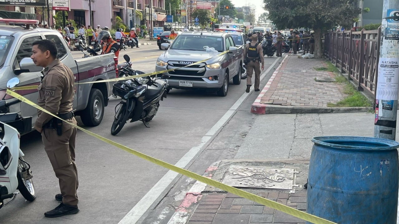 ตาย 2 สาหัส 1 เมียนมาไล่แทงกันกลางพัทยา อ้างถูกตบหน้าทำฟิวส์ขาด