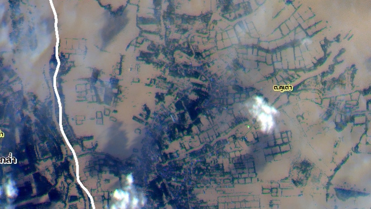 GISTDA เผยความเสียหายโครงข่ายคมนาคมจากน้ำท่วมหาดใหญ่ ต้องฟื้นฟูกว่า 1,200 กม. หลังน้ำลด