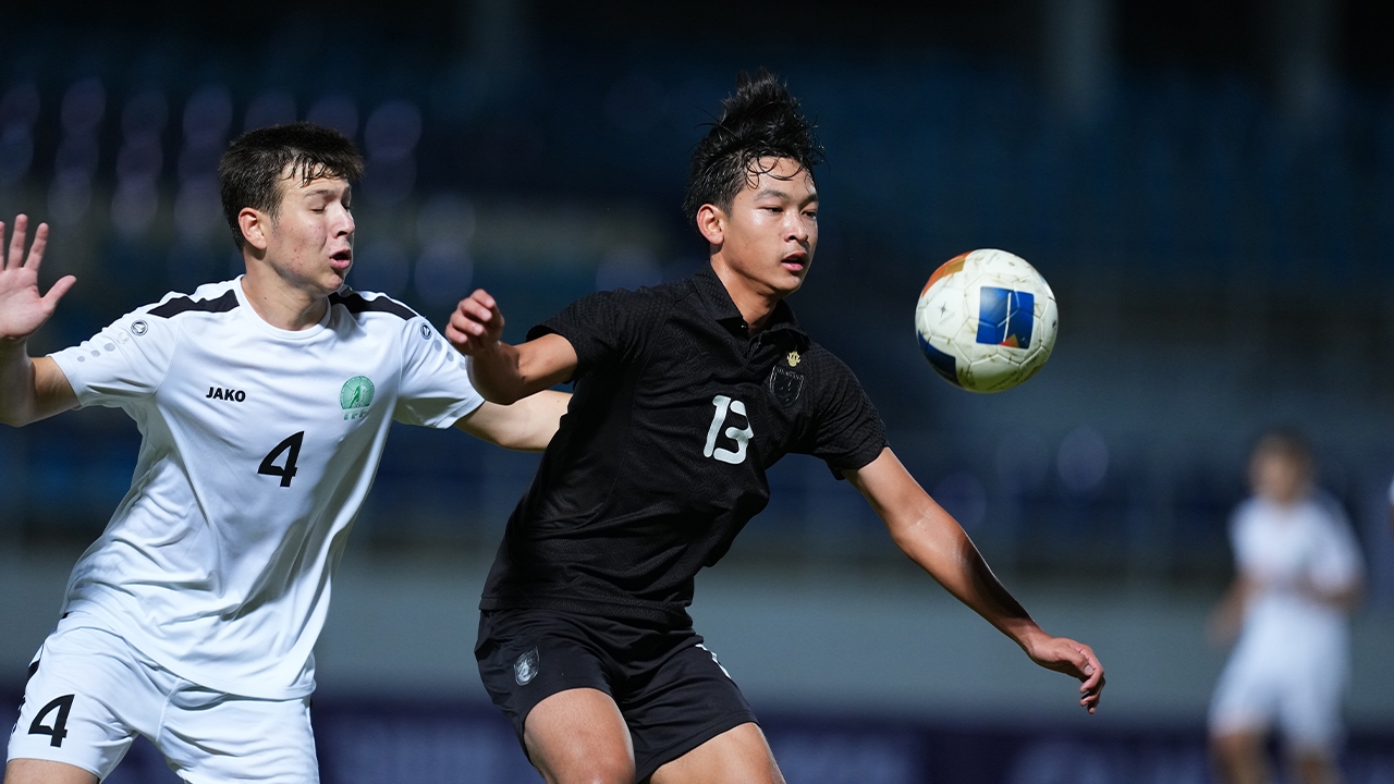 ผลบอลสด "ทีมชาติไทย U17" พลาดท่าแพ้ "เติร์กเมนิสถาน" ชิงแชมป์เอเชีย รอบคัดเลือก นัด 3