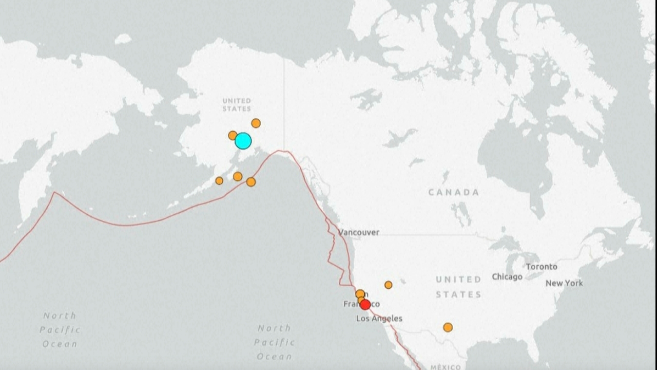 อลาสกาสะเทือน! แผ่นดินไหว 6.0 เขย่าแองเคอเรจ แรงที่สุดตั้งแต่ปี 2021
