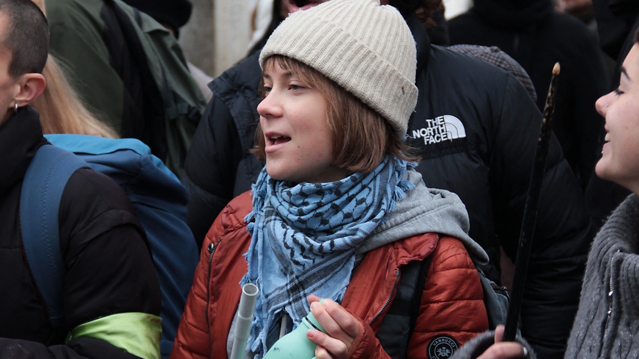 เมืองเวนิสสั่งแบน “เกรตา ทุนแบร์ก” ฐานเทสีเขียวลงคลองแกรนด์คาแนล