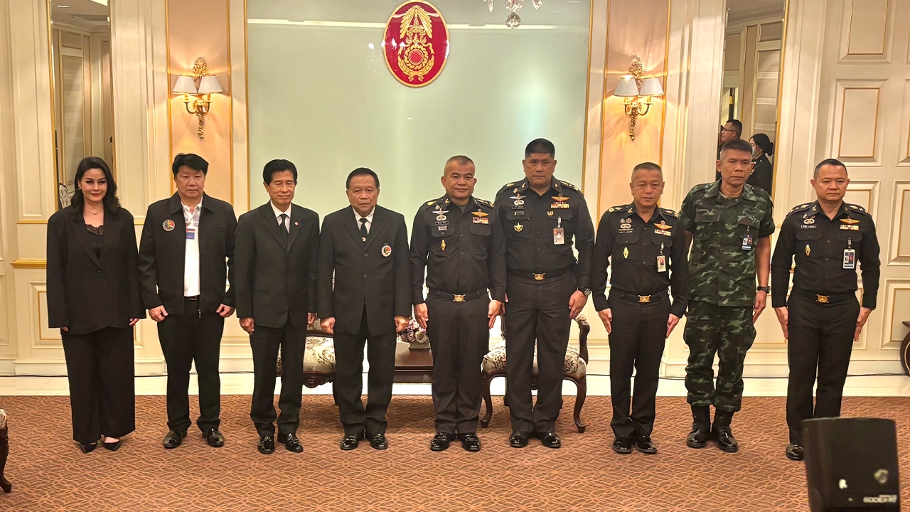 ส.ยิงปืนรณยุทธฯ มอบยุทธภัณฑ์ทางทหารเสริมศักยภาพชายแดนให้ทบ.