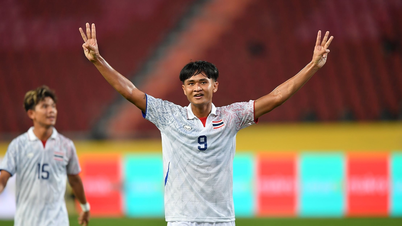 ผลบอล ซีเกมส์ 2025 ทีมชาติไทย ชนะ ติมอร์-เลสเต “ยศกร บูรพา” ทำแฮตทริก