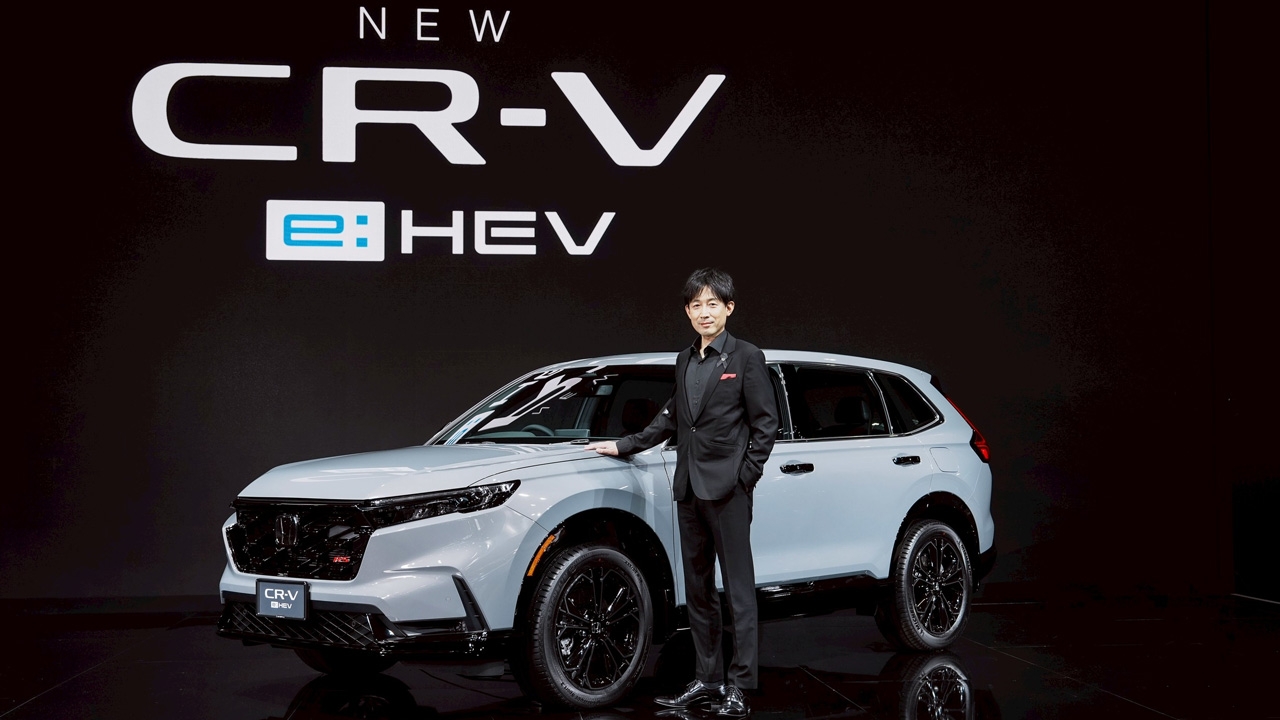 Whats New in the 2025 Honda CR-V e:HEV Minor Change Model with Starting Price Just Over One Million Baht