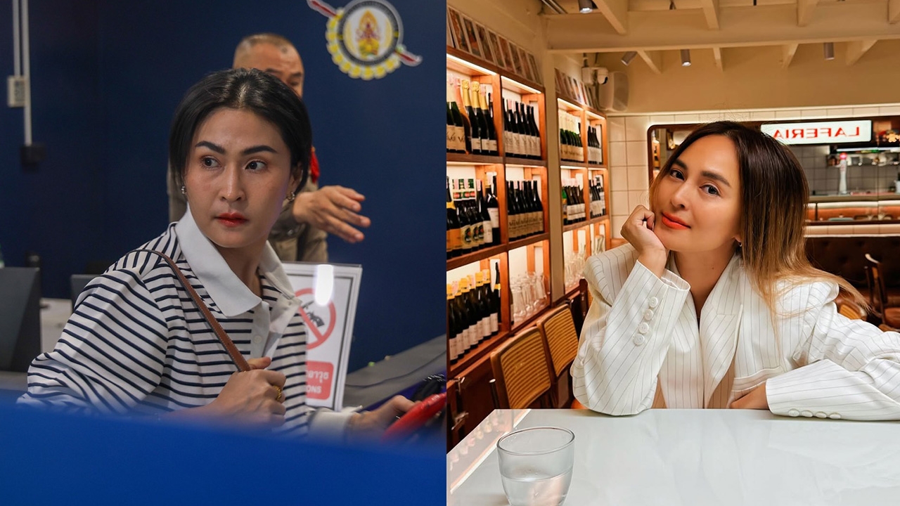 เปิดภาพ แนน น้องสาวนานา เข้าเยี่ยมพี่สาว สีหน้าเรียบเฉย ไม่ให้สัมภาษณ์ใดๆ