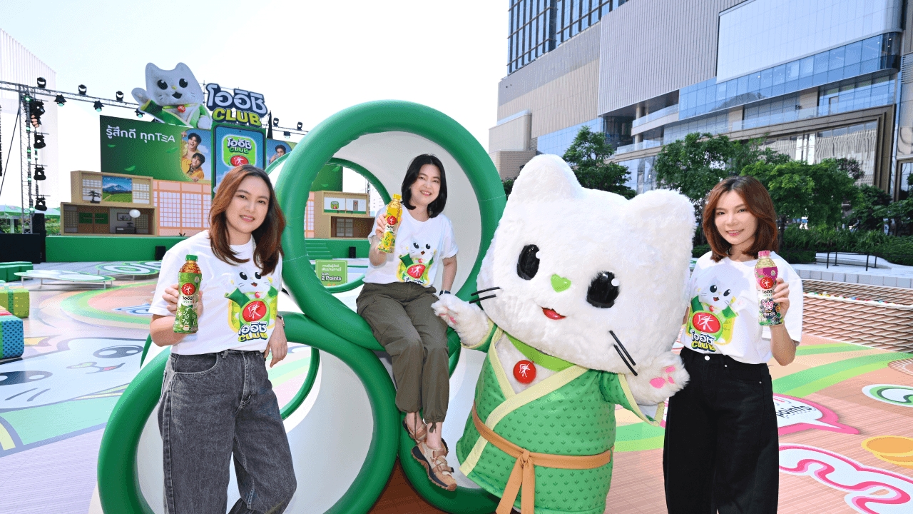 โออิชิ กรีนที รุกดิจิทัลเต็มสูบ ตอกย้ำผู้นำตลาดชาพร้อมดื่ม