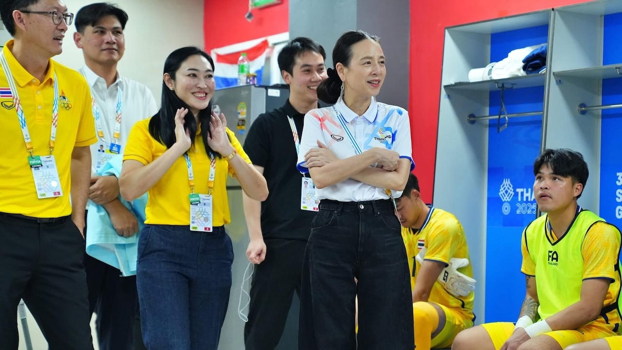 โค้ชวัง ขอบคุณ มาดามแป้ง อัดฉีดแข้งซีเกมส์ 5 แสน หลังประเดิมถล่ม ติมอร์ฯ