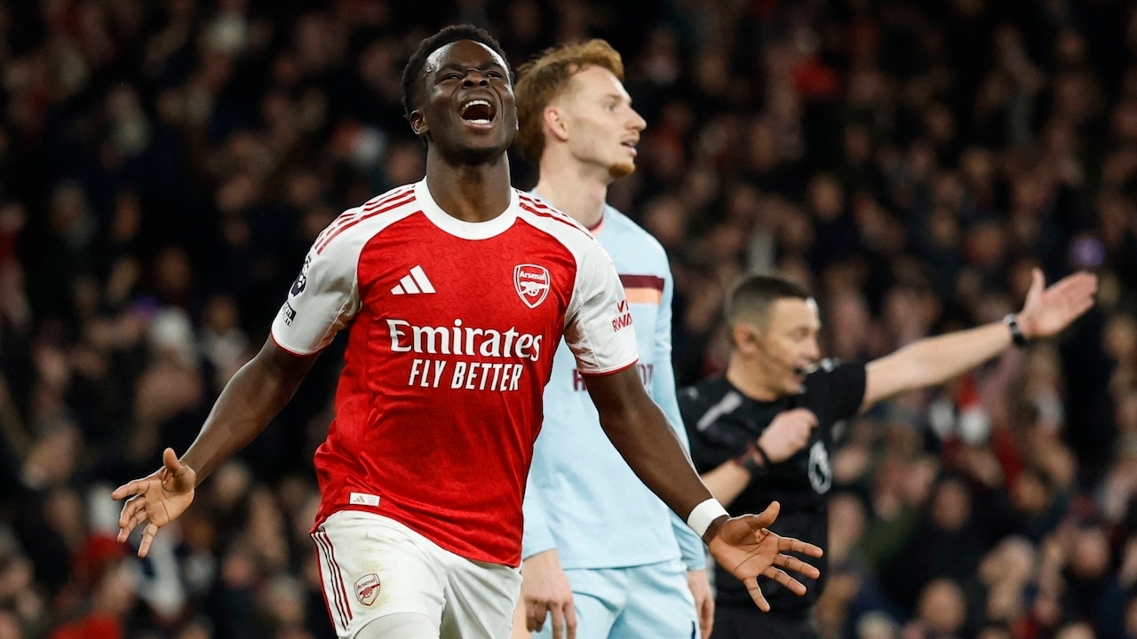 ผลบอลเมื่อคืน อาร์เซน่อล เชือด เบรนท์ฟอร์ด นำโด่งจ่าฝูงพรีเมียร์ลีก