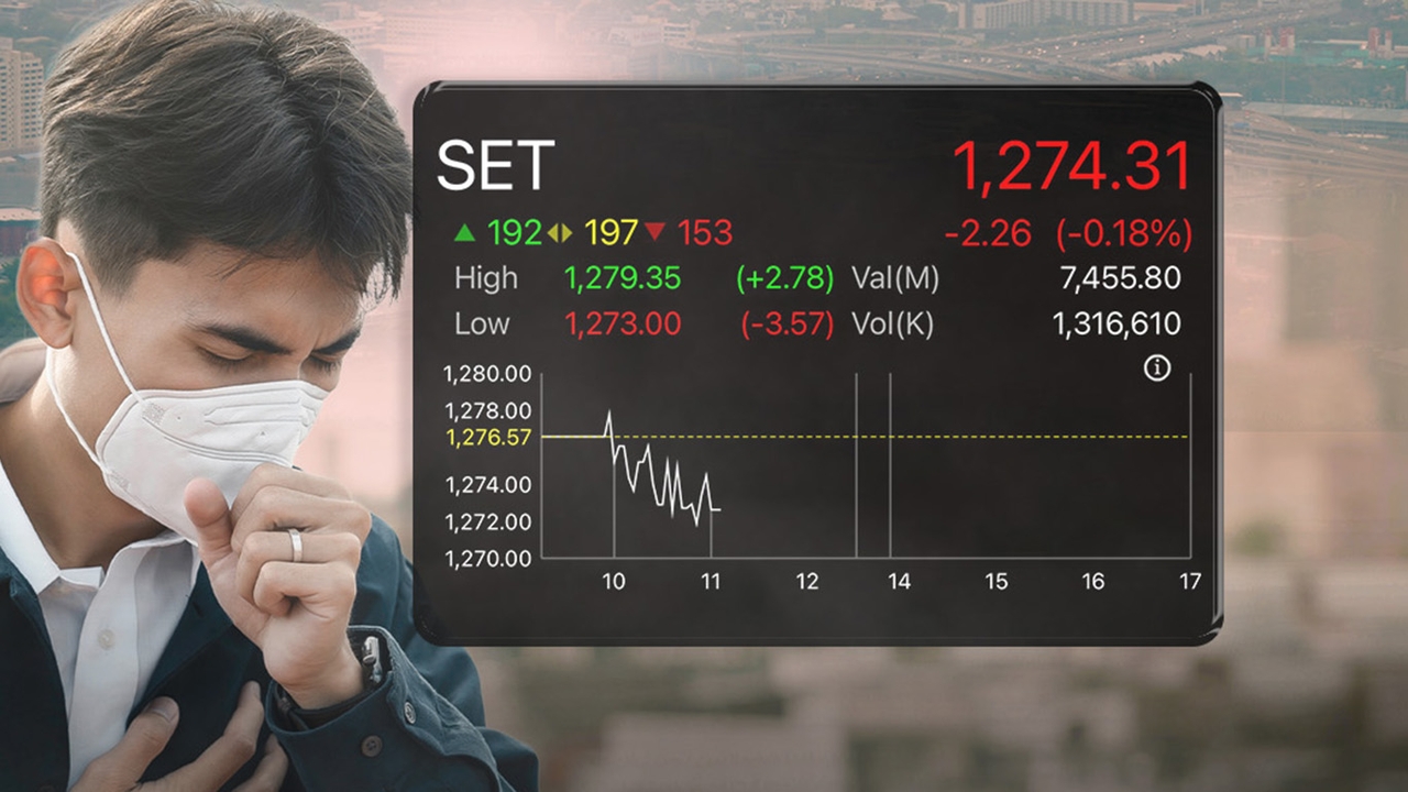 ฝุ่น PM 2.5 กลับมา! เปิดลิสต์หุ้นได้อานิสงส์ แม้หุ้นไทยยังซึมหนักในรอบ 3 ปี ลุ้น TISA ช่วยกระตุ้น