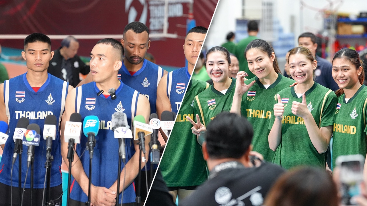 "สมพร" นายกวอลเลย์บอล ตั้งเป้าหมาย "ทีมชาย-หญิง" ในศึก "ซีเกมส์ 2025" ที่ไทยเป็นเจ้าภาพ