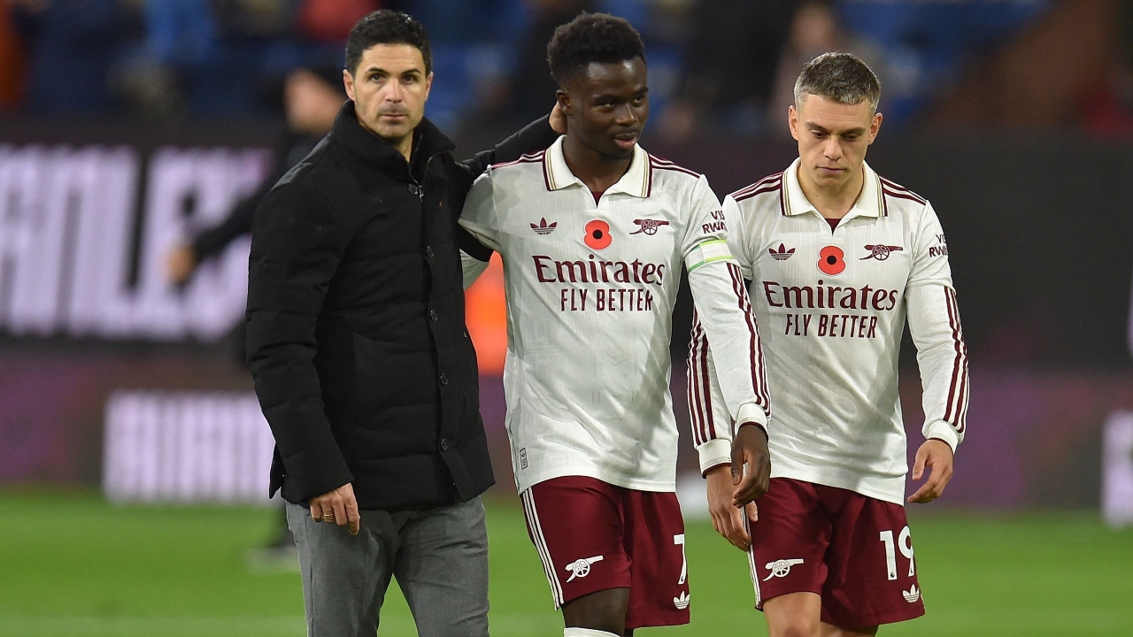 อาร์เตต้า ลุ้นหนัก "อาร์เซนอล" เจอข่าวร้าย แม้นำจ่าฝูงพรีเมียร์ลีกเพิ่มเป็น 7 แต้ม