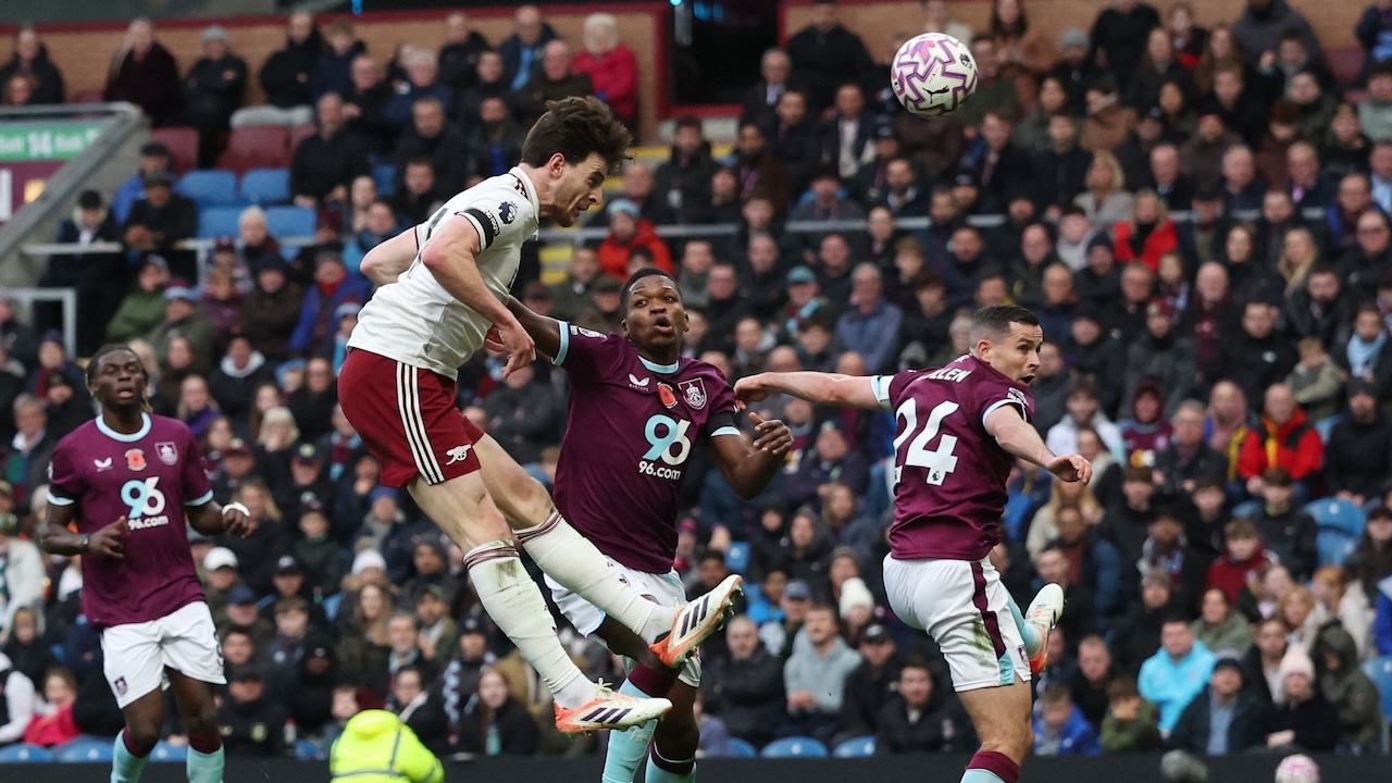 ผลบอลสด อาร์เซน่อล บุกเชือด เบิร์นลีย์ นำโด่งจ่าฝูงพรีเมียร์ลีก