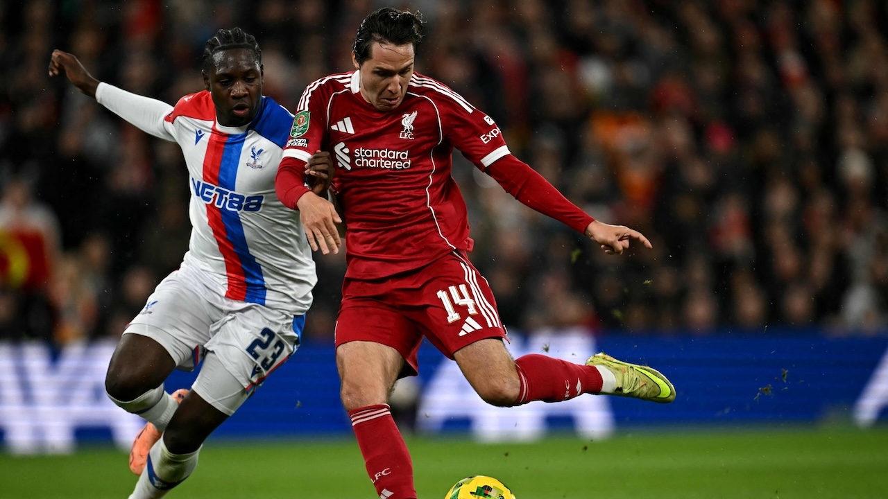 ผลบอลสด ลิเวอร์พูล แพ้ คริสตัล พาเลซ คาบ้าน ตกรอบ 4 ลีกคัพ