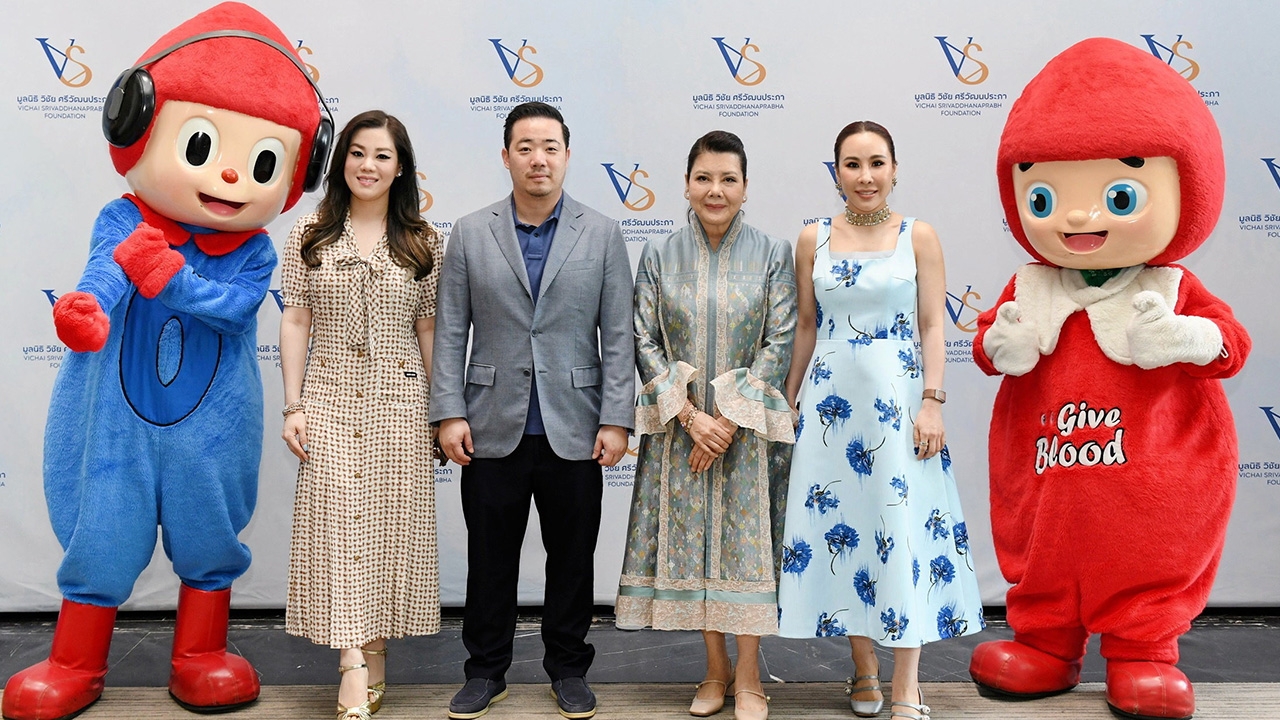 มูลนิธิ วิชัย ศรีวัฒนประภา ส่งมอบโลหิตมากกว่า 1 ล้านซีซี