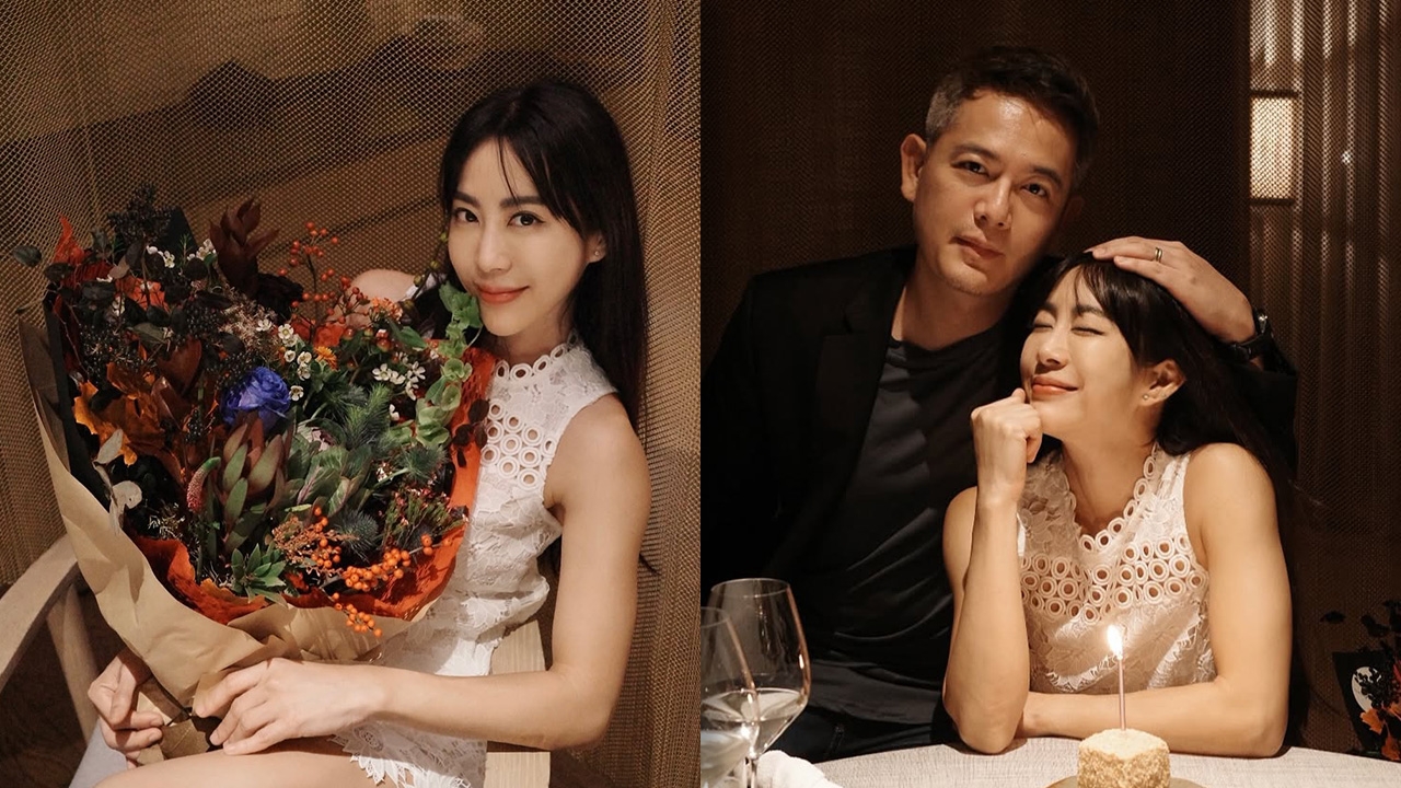 จ๋า ณัฐฐาวีรนุช ลงรูปคู่ ตุ๊ ธนานันต์ สามี อวดโมเมนต์ฉลองวันเกิดสุดอบอุ่น