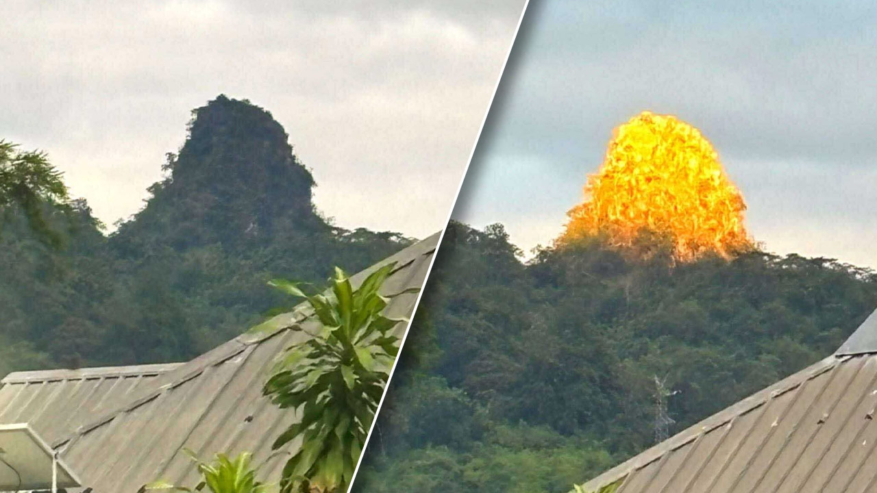 อ.เจษฎ์ เผยสาเหตุปรากฏการณ์ประหลาด "ยอดเขาแหลม" เปลี่ยนเป็นสีทองอร่าม