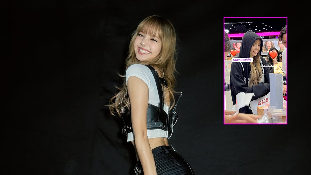 สายซัพพอร์ต ลิซ่า ลลิษา ทำแฟนๆ แตกตื่น โผล่ห้างดัง ให้กำลังใจช่างแต่งหน้าคู่บุญ