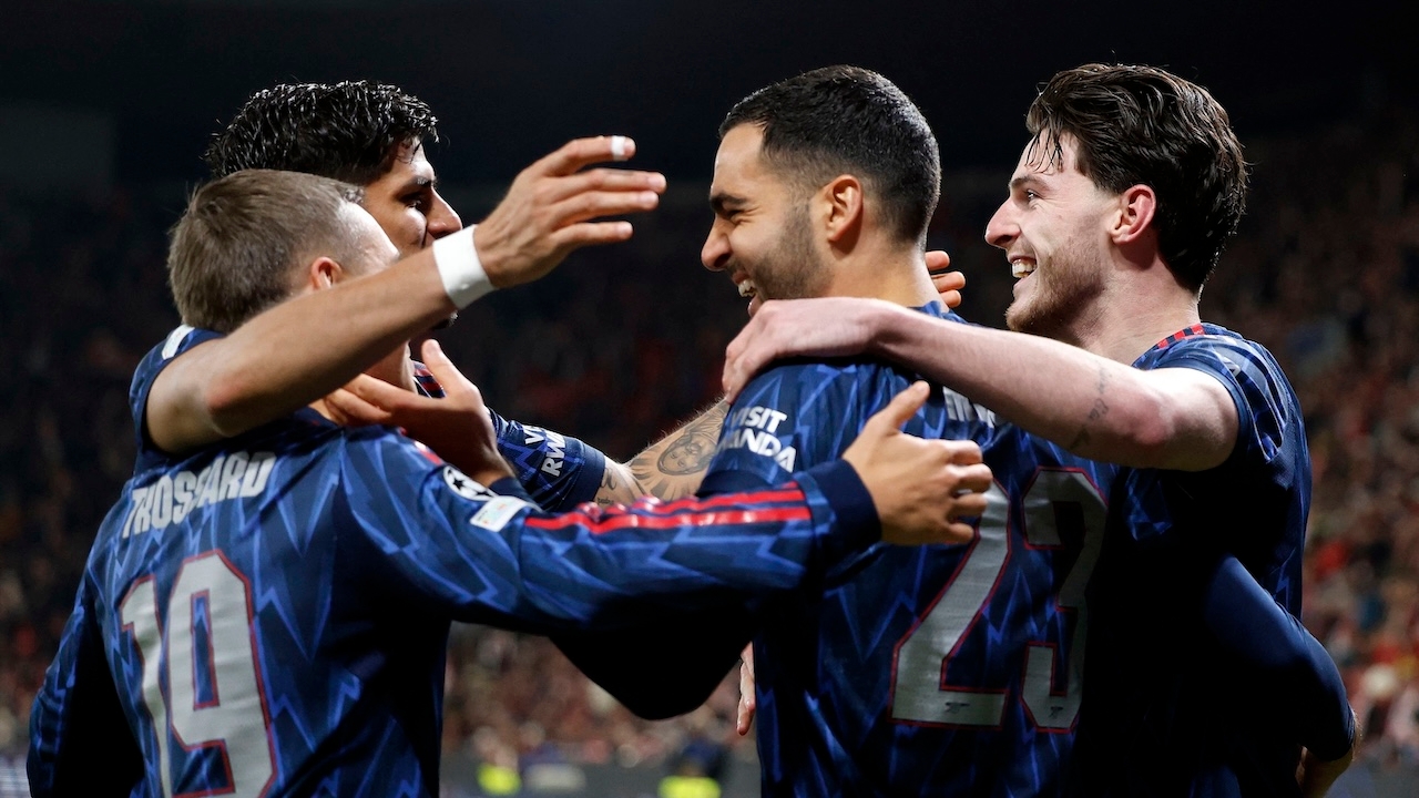 ผลบอลเมื่อคืน อาร์เซน่อล บุกถล่ม สลาเวีย ปราก คว้าชัย 4 นัดรวด ยูฟ่า แชมเปียนส์ลีก