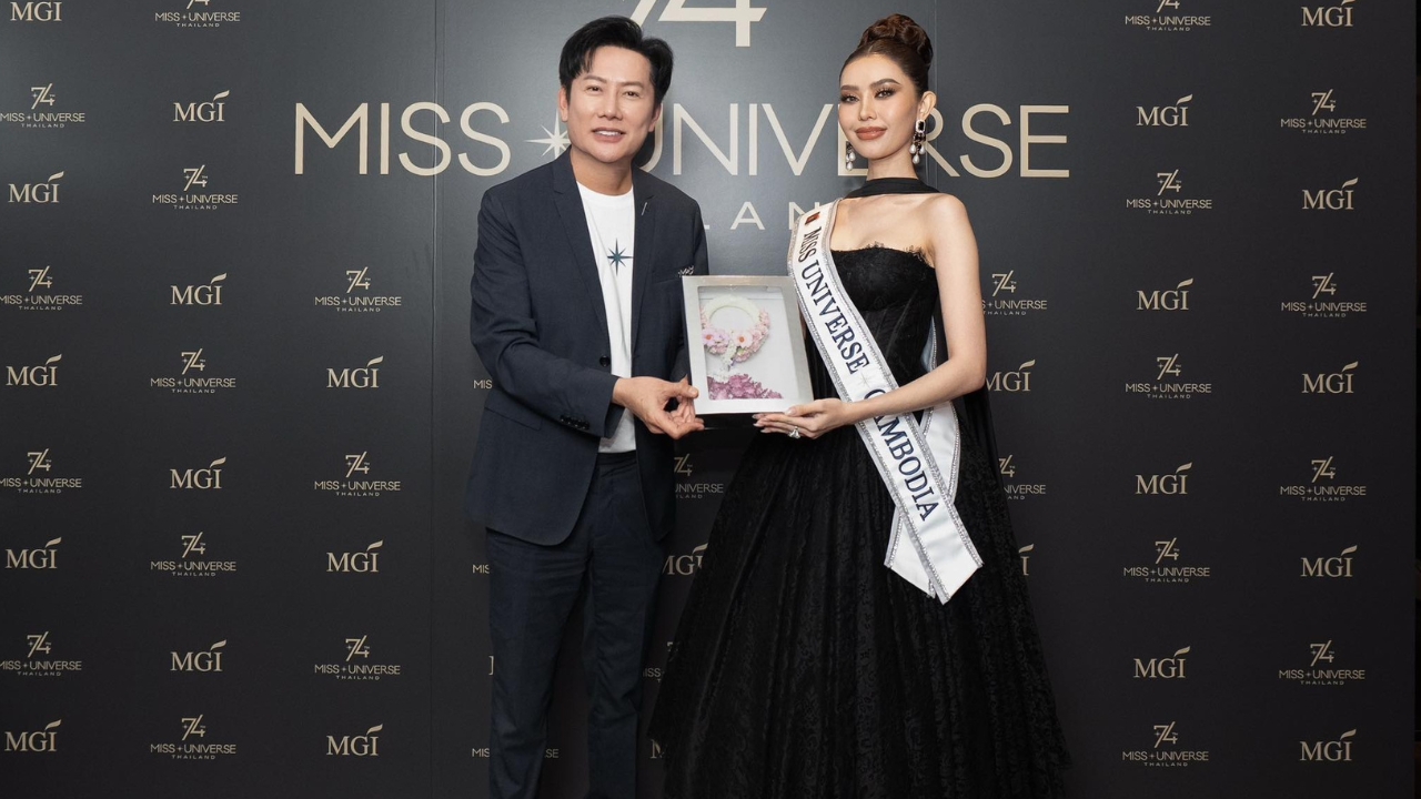ณวัฒน์ โพสต์ภาพต้อนรับ มิสยูนิเวิร์สกัมพูชา หลังมีข่าวต้นสังกัดสั่งห้ามมาประกวดที่ไทย