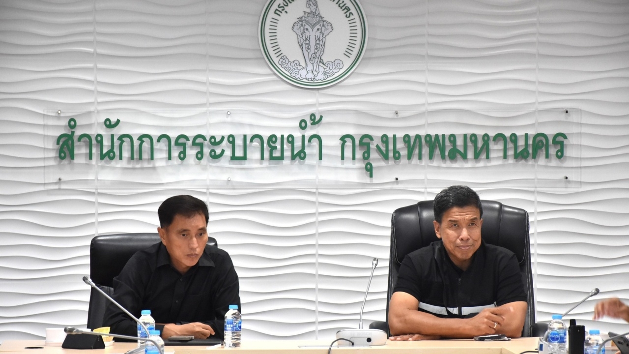 ผู้ว่าฯ ชัชชาติ แจงน้ำท่วมรอระบาย หลังฝนถล่มทั่วกรุง สั่งเตรียมพร้อมรับมือฝนคืนนี้