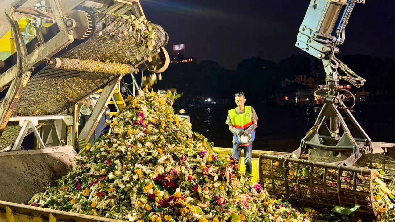 สรุปยอดเก็บ "กระทง" ปี 2568 ทั่วกรุงเทพฯ ลดลง 24% ส่วนใหญ่ทำจากวัสดุธรรมชาติ