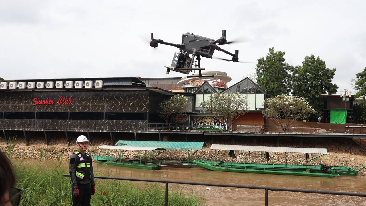 กสทช. ลุยแม่สอด ใช้โดรนตรวจสัญญาณมือถือ สกัด Roaming-แก๊งคอลเซนเตอร์