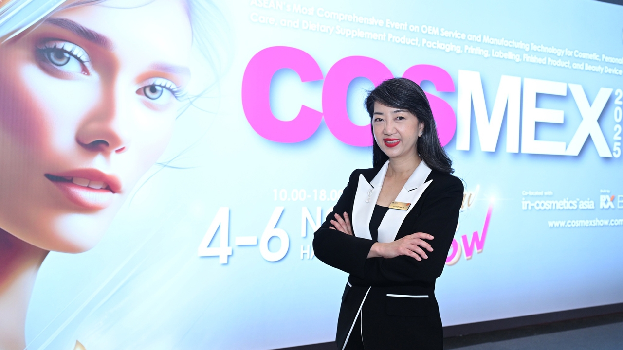 “อาร์เอ็กซ์ ไบเทค” เปิดฉาก COSMEX 2025 จุดประกาย “Glow to Grow”