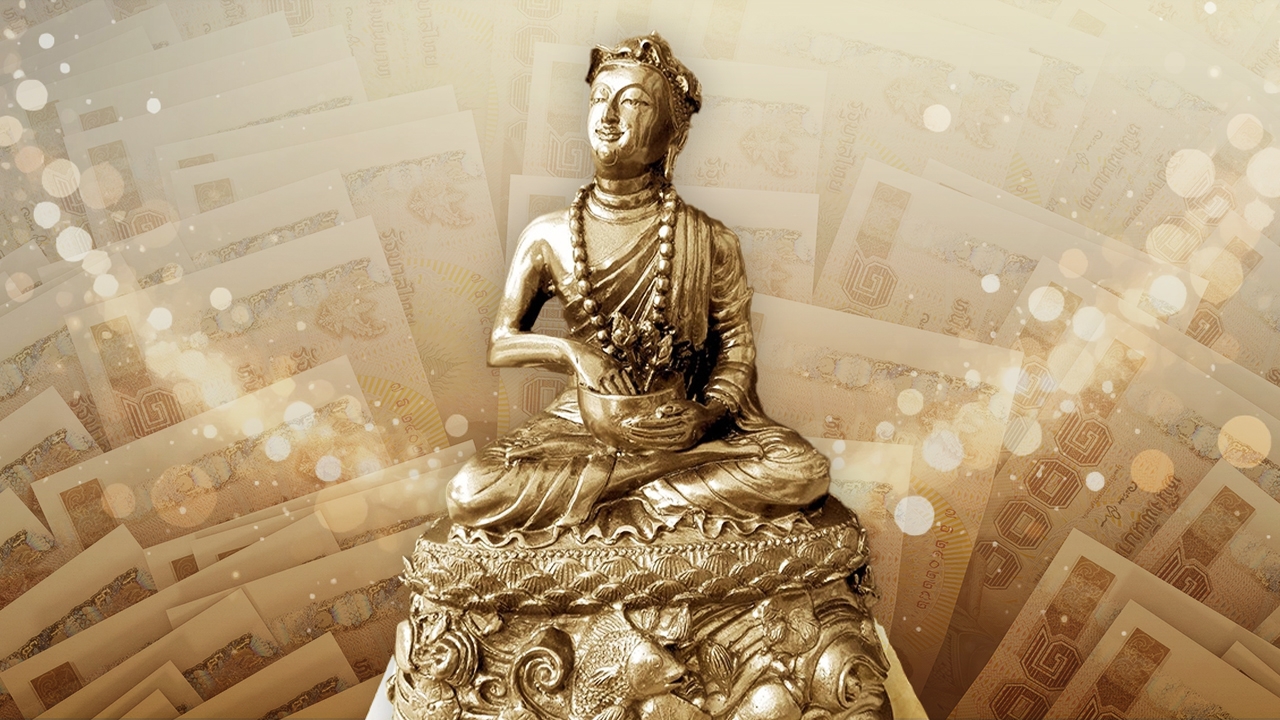 "3 ข้อห้ามเด็ดขาด" บูชาพระอุปคุต พร้อมบทสวดเรียกทรัพย์ วันลอยกระทง 68