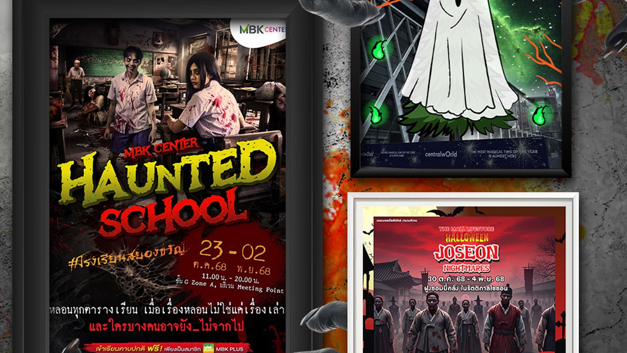 ห้างไหน จัด ‘ฮาโลวีน 2025’ เช็กที่นี่! มาร่วมหวีดให้สุด ลุ้นกิจกรรม และรางวัลเพียบ