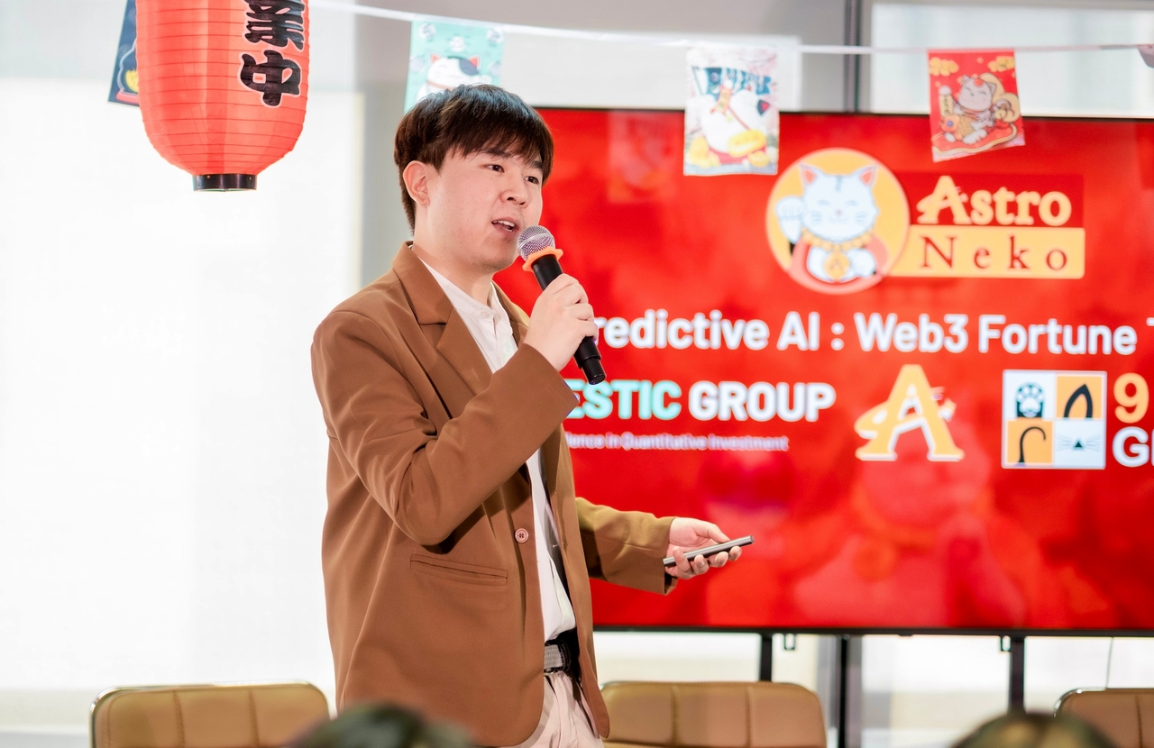 นายประณัฐ พรศรีนิยม CEO ของ Astro Intelligence และผู้ก่อตั้ง AstroNeko