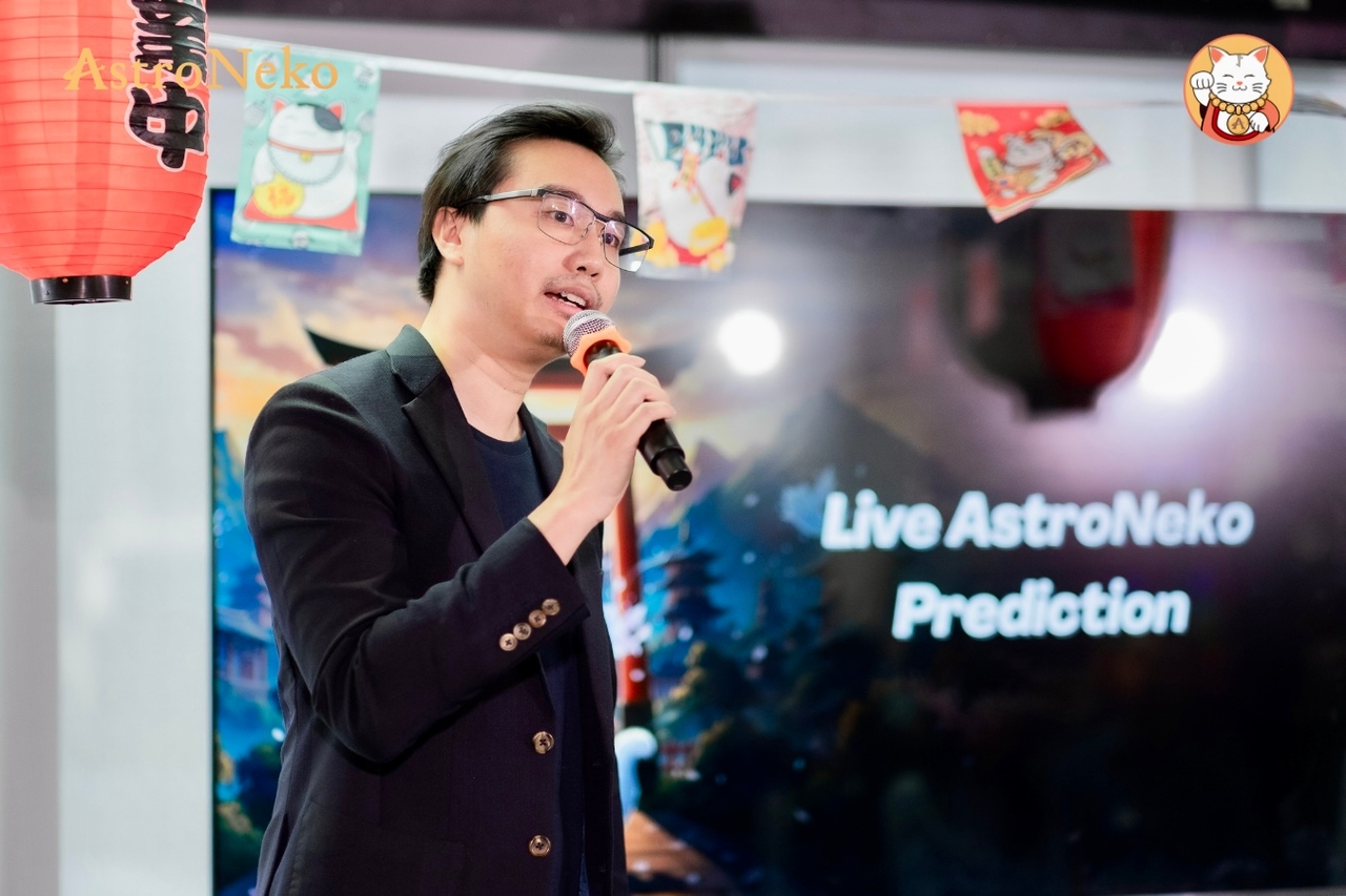 นายวิธาน มีนาภินันท์ ผู้ก่อตั้ง Investic และผู้ร่วมก่อตั้ง AstroNeko