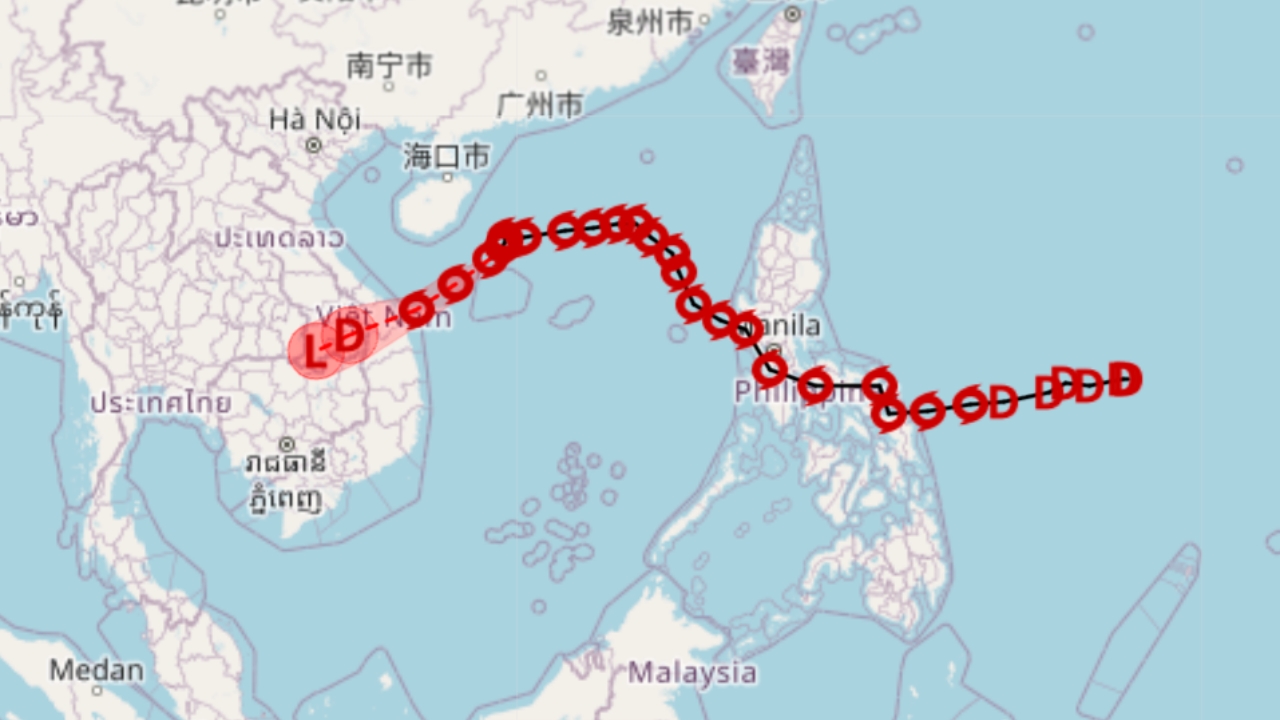 ประกาศฉบับ 9 "พายุเฟิงเฉิน" มีแนวโน้มทวีกำลังแรงขึ้น กระทบบางจังหวัดฝนตกหนักมาก