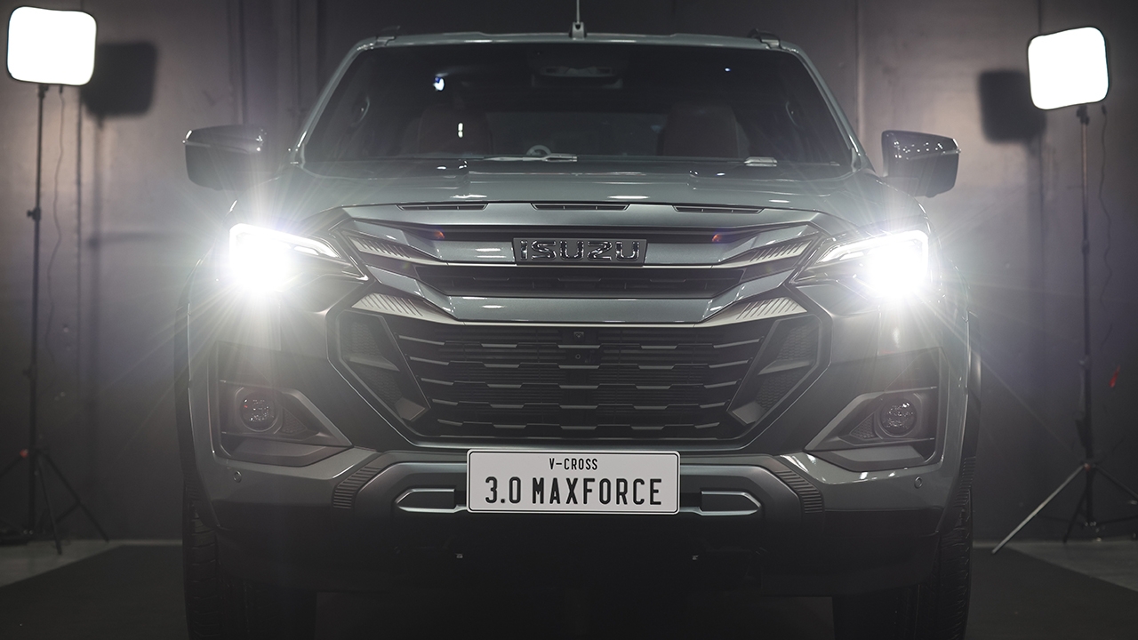 Isuzu D-Max V-Cross 2025 หน้าใหม่หล่อเลย มาพร้อมพวงมาลัย EPS สุดแจ่ม
