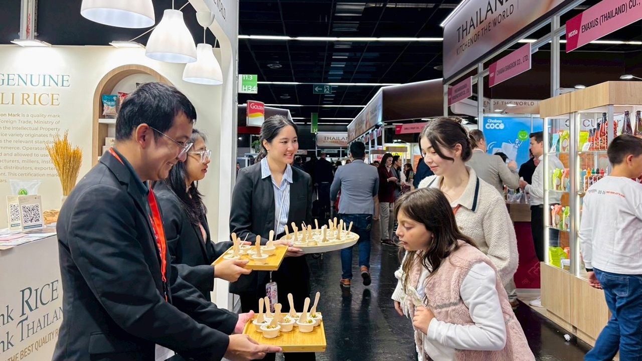 "กรมการค้าต่างประเทศ" บุกงาน Anuga 2025 ดันข้าวไทยคุณภาพระดับโลก ลุยตลาดยุโรป