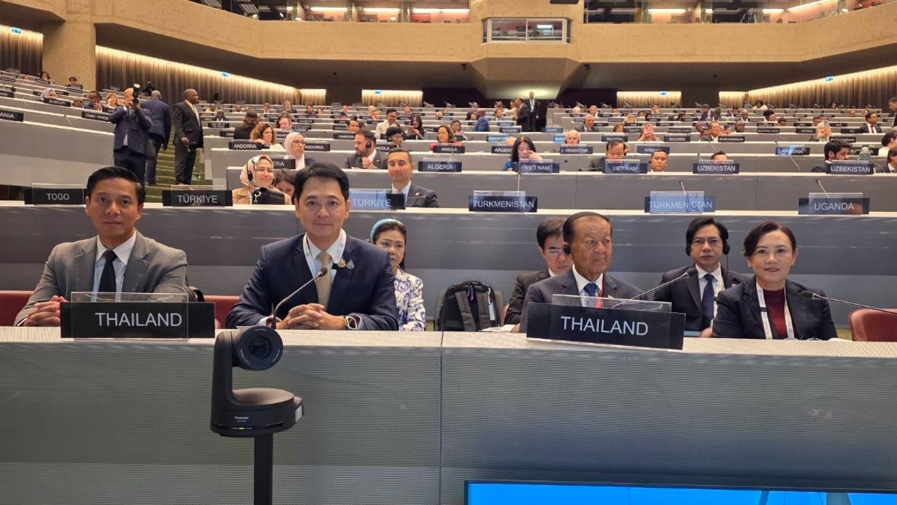 “วันนอร์”นำ สส.- สว.ร่วมประชุมสมัชชาสหภาพรัฐสภา ชูวิกฤตสแกมเมอร์ เรื่องเร่งด่วนต้องจัดการร่วมกัน