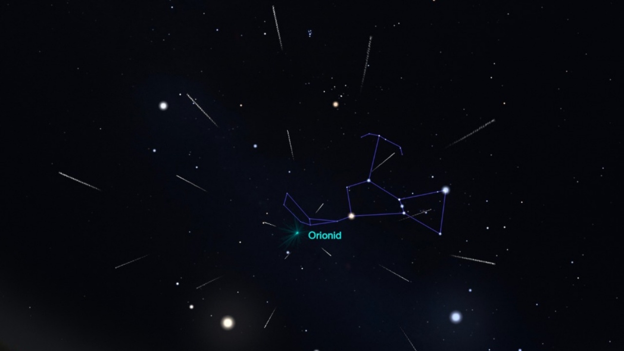 อย่าพลาดชม "ฝนดาวตกโอไรออนิดส์"  คืน 21 ถึงเช้า 22 ต.ค. มีโอกาสเห็นได้ทั่วฟ้า