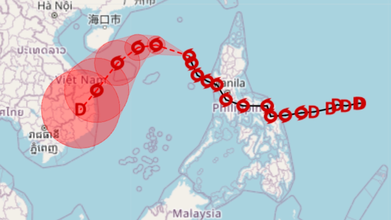 พายุโซนร้อน "เฟิงเฉิน" มีแนวโน้มทวีกำลังแรงขึ้น ไม่เข้าไทย แต่กระทบบางจังหวัด